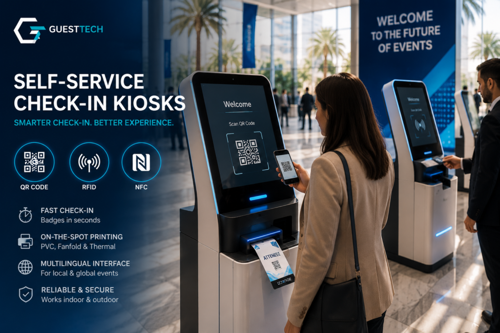 self-service check-in kiosk