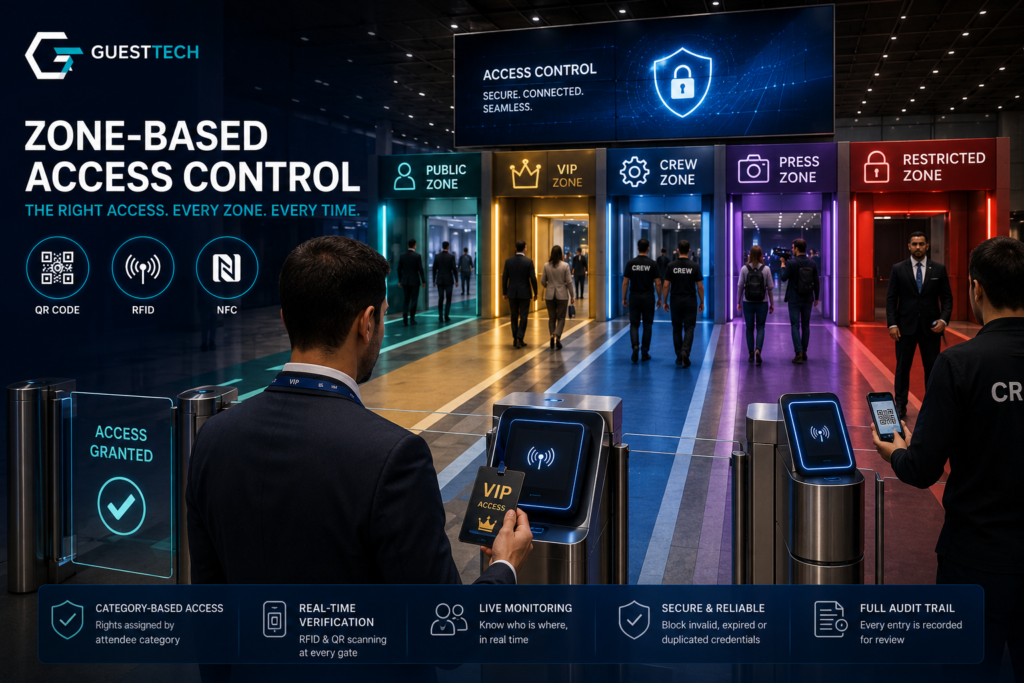 zone-based access control